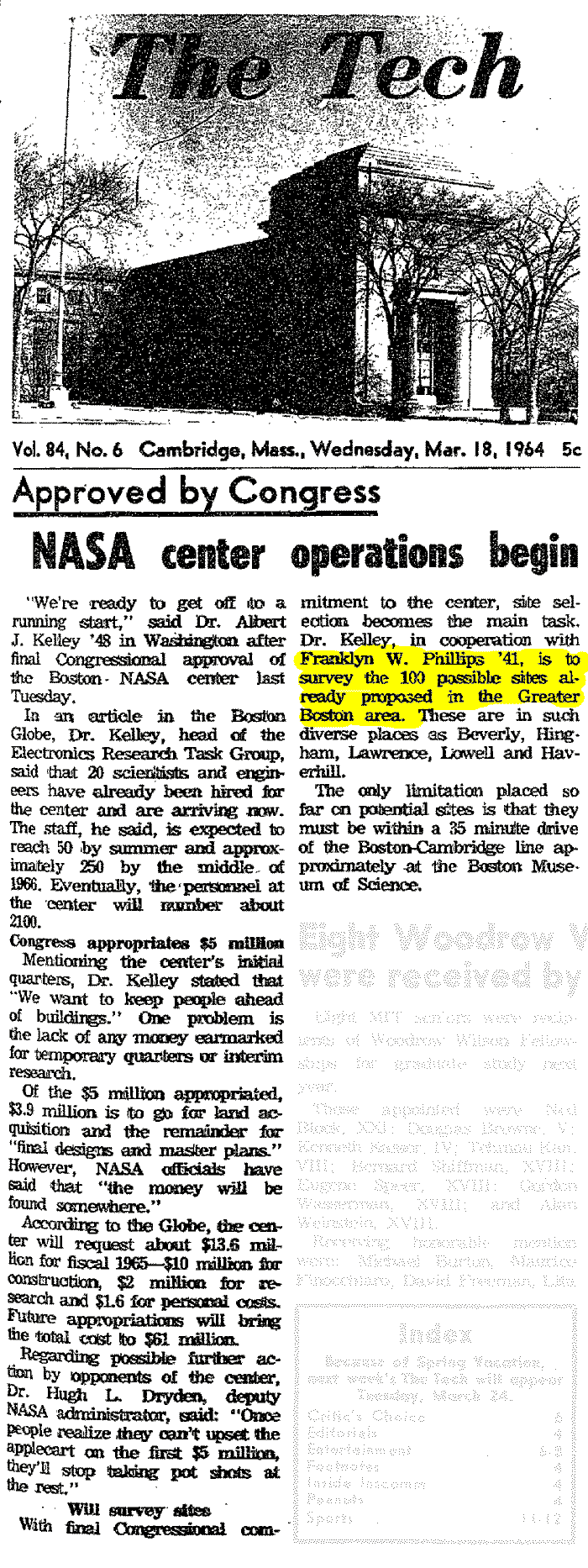 The Tech Mar 18, 1964