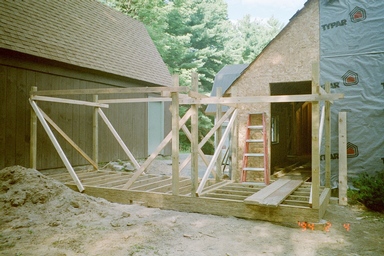 Breezeway early construction