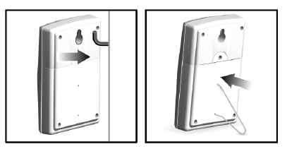 remote sensor setup: placement